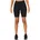 Damen High Waist 8in schwarz