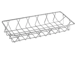 Olympia Edelstahlkorb 15 x 35cm
