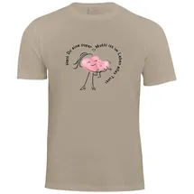 Cotton Prime® T-Shirt Super Mutti in beige | Gr.: S