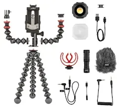 Joby JB01645-BWW Stativ Smartphone-/Digital-Kamera 3 Bein(e) Schwarz, Rot