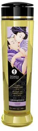 Shunga - Massage Oil Sensation Lavender 240 ml