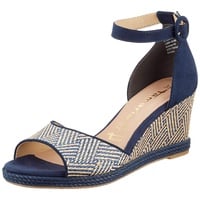 Tamaris Damen 1-1-28361-24 Riemchensandalen, Blau (Navy Comb 890) - 38 EU