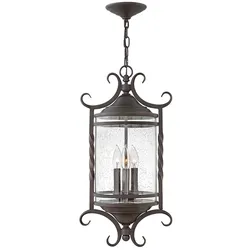 Außenlampe Hängeleuchte Deckenlampe Deckenleuchte Klassisch Wetterfest schwarz