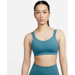 NIKE Damen Top W NK DF ALPHA BRA, NOISE AQUA/NOISE AQUA/NOISE AQ, XS/A