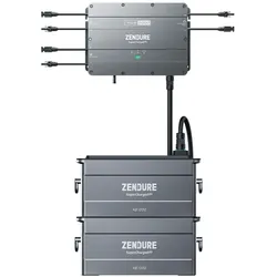 Zendure SolarFlow Set 1,92kWh Smart PV Hub 2000 mit 2x AB1000 Erweiterungsbatterie