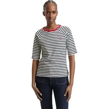 Tom Tailor T-Shirt mit Streifenmuster Mehrfarbig S