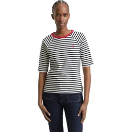 Tom Tailor T-Shirt mit Streifenmuster Mehrfarbig S