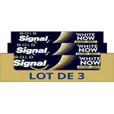 Signal Zahnpasta White Now Gold Plus Sofort-Weiß 3 x 75 ml