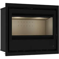 MAESTRO FERRETERO TERMOFOC – Einsetzbarer Holzofen mit Turbine, Modell LAGOS C595, 6,5 kW