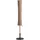 Lumaland Abdeckung Schutzhülle für Sonnenschirm 136 x 23,5/25 cm Beige