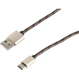 ShiverPeaks BS14-50080 USB Kabel 0,9 m, 2.0, USB C, USB Braun