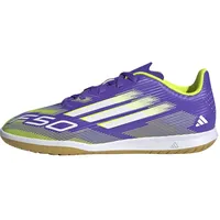 Adidas F50 Club Indoor Football Boots Kids, Purple Rush/Cloud