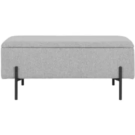 House Nordic Truhenbank Watford Grau 95 x 43 x 37 cm