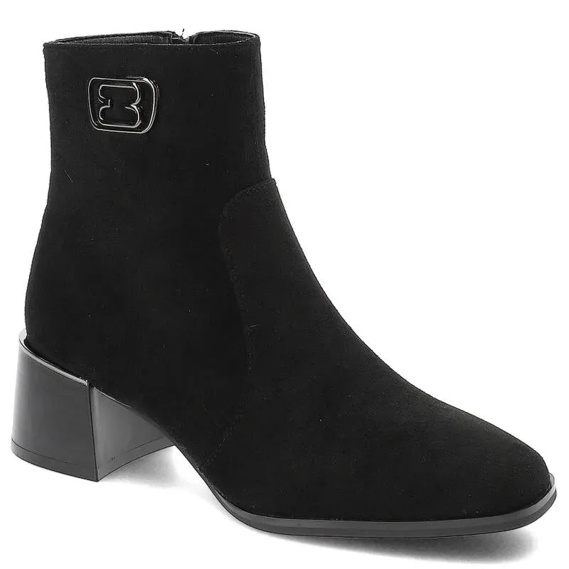 Schwarze Stiefeletten Bestelle Elegante Damenschuhe, 41