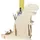 Pebaro 3D-Puzzle Holzbausatz Laser cut Stiftehalter Dinosaurier, 477/3, 7 Puzzleteile
