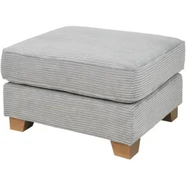Soho Hocker Franka 75 x 42 x 62 cm Grau