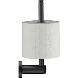 Duravit D-Code Ersatzrollenhalter Toilettenpapier 0099154600 Schwarz Matt, 60x220 mm