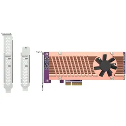 QNAP QM2 Expansion Card, 2x M.2 PCIe, PCIe 2.0 x4