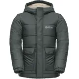 Jack Wolfskin Kinder Snow Fox Jacke (Größe 140, gruen)