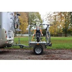 DEBON Roadster Camp Motorrad- und  Fahrradtransporter 750 kg Gesamtgewicht