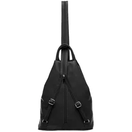 CASPAR Modell No.782 Schultertasche Leder Black