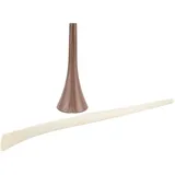 Oreilet Schuhlöffel mit Langem Griff, Tragbarer Schuhlöffel mit Extra Langem Griff, kein Biegen, Schuhzieher, Schuhhelfer mit Sockel, für Senioren und Schwangere Frauen (Beige) - #312