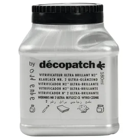 Décopatch Aquapro Klarlack 1 St. 180 ml Transparent