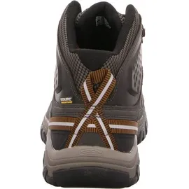 Keen Targhee III Herren-Wanderstiefel, mittelhoch, wasserdicht, Schwarz Oliv/Goldbraun, 44.5 EU