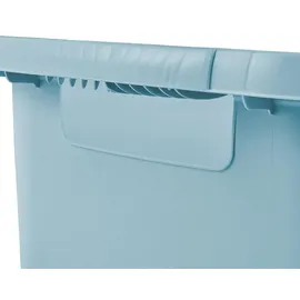 KEEEPER Wäschewanne, Stabiler Kunststoff, 32 l, Aenna, Nordic Blue