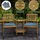 MONSTER SHOP Doppel Gartenbank 165 x 76 x 102 cm Braun