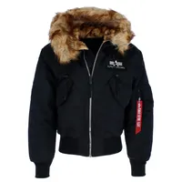 Alpha Industries 45p Custom Jacke schwarz 2XL