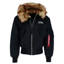 Alpha Industries 45p Custom Jacke schwarz 2XL