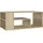 furnicato Couchtisch Moderner Braun Eiche 100 x 50 x 40 cm