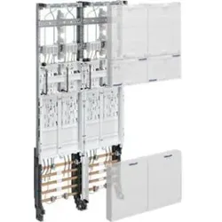 Hager ZK3ED24N Komplettfeld, universZ, 1050mm, 4 Zählerplätze, eHZ, DSS, 2-feld, Ausführung EnBW