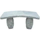 Dehner Gartenbank 100 x 40 x 45 cm Grau