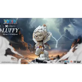 Mighty Jaxx One Piece XXRAY PLUS Figur Luffy Gear 5 Edition 23 cm