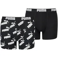 Puma Kinder Boxer Unterwäsche, schwarz, 134-140