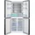 Beko GNO46624MXPN Kühl-Gefrierkombination (0 l, 1800 mm hoch, Silber)