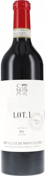 CMC LOT.1, Conti Marone Cinzano, Brunello di Montalcino DOCG Col d ́Orcia 2019 BIO