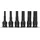 KS Tools Kraft-Bit-Stecknuss-Satz 1/2" lang 6-tlg.