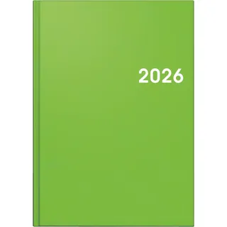 Brunnen Buchkalender 795 A5, Kunststoff, hellgrün