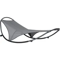 LECO Eni Schaukelliege 210 x 102 x 79 cm Anthrazit