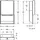 kwc aquarotter gmbh KWC Papierhandtuchsp., EXOS, Edelstahl, UP, 304x500x120 mm, Front ESG schwarz,