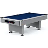 Automaten Hoffmann Billardtisch Club Pro III Dekor Grau, Chocolate, Simonis 860, 7 ft (Spielfeld 198x99 cm)