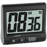 TFA Timer 38,2021,01 Kurzzeitmesser schwarz