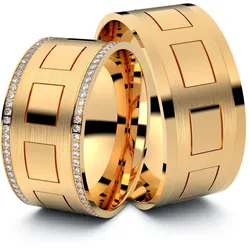 Trauringe Wetzlar 585er RosÈgold - 0116