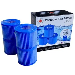 Canadian Spa Whirlpool Filterset »3+1« für portable Pools, Ersatzfilter für Grand Rapids - blau