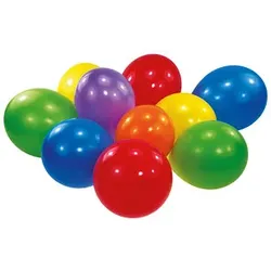 amscan® Luftballons bunt, 100 St.