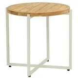 AppleBee Condor Loungetisch 54cm Aluminium grau