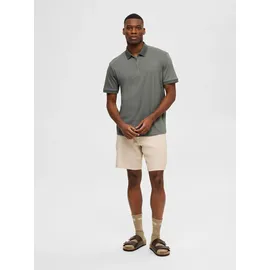 Selected Poloshirt 'Fave' - Beige - S